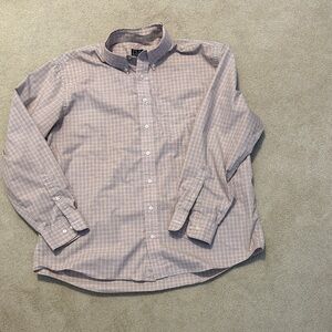 Jos. A. Bank Casual Shirt in Pink and Blue Plaid